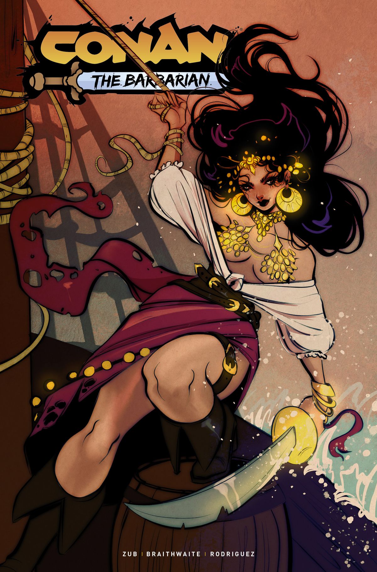 Art from Conan the Barbarian #8