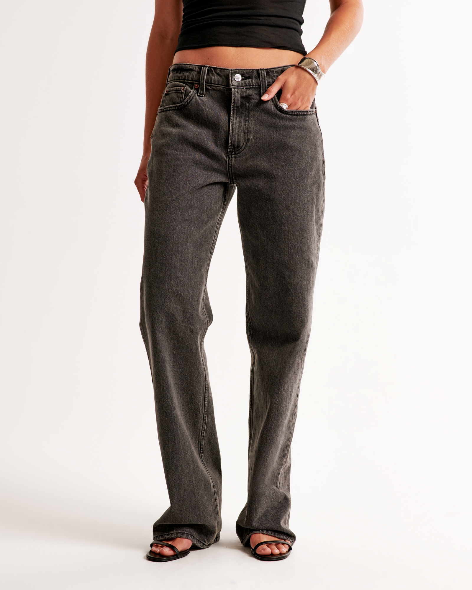 abercrombie, Low-Rise Baggy Jeans