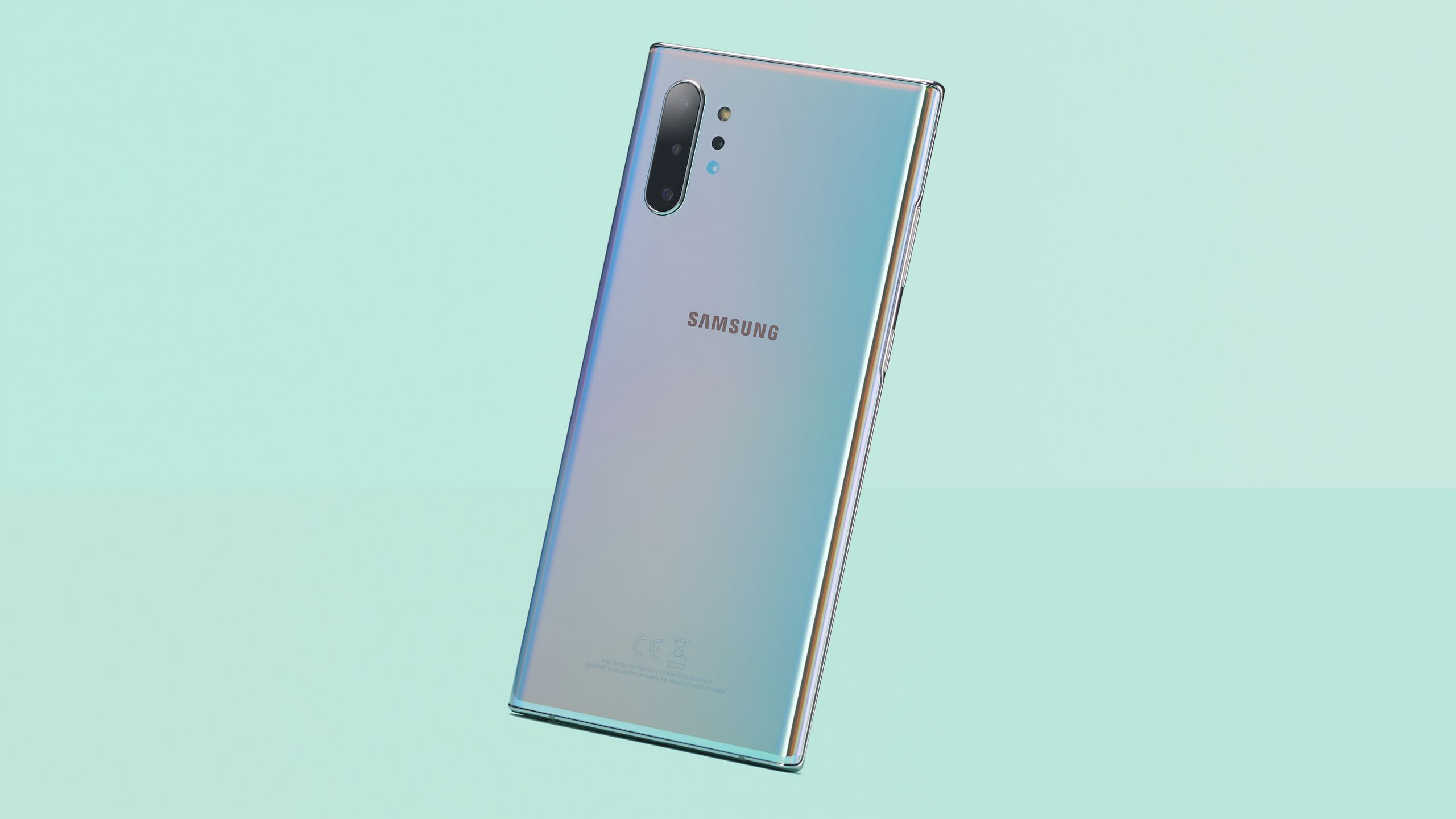 note 10 plus on three