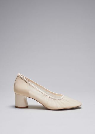 Soft Block-Heel Pumps