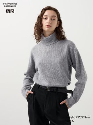 Lambswool Turtleneck Jumper