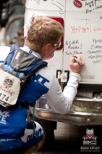 Racers left farewell messages