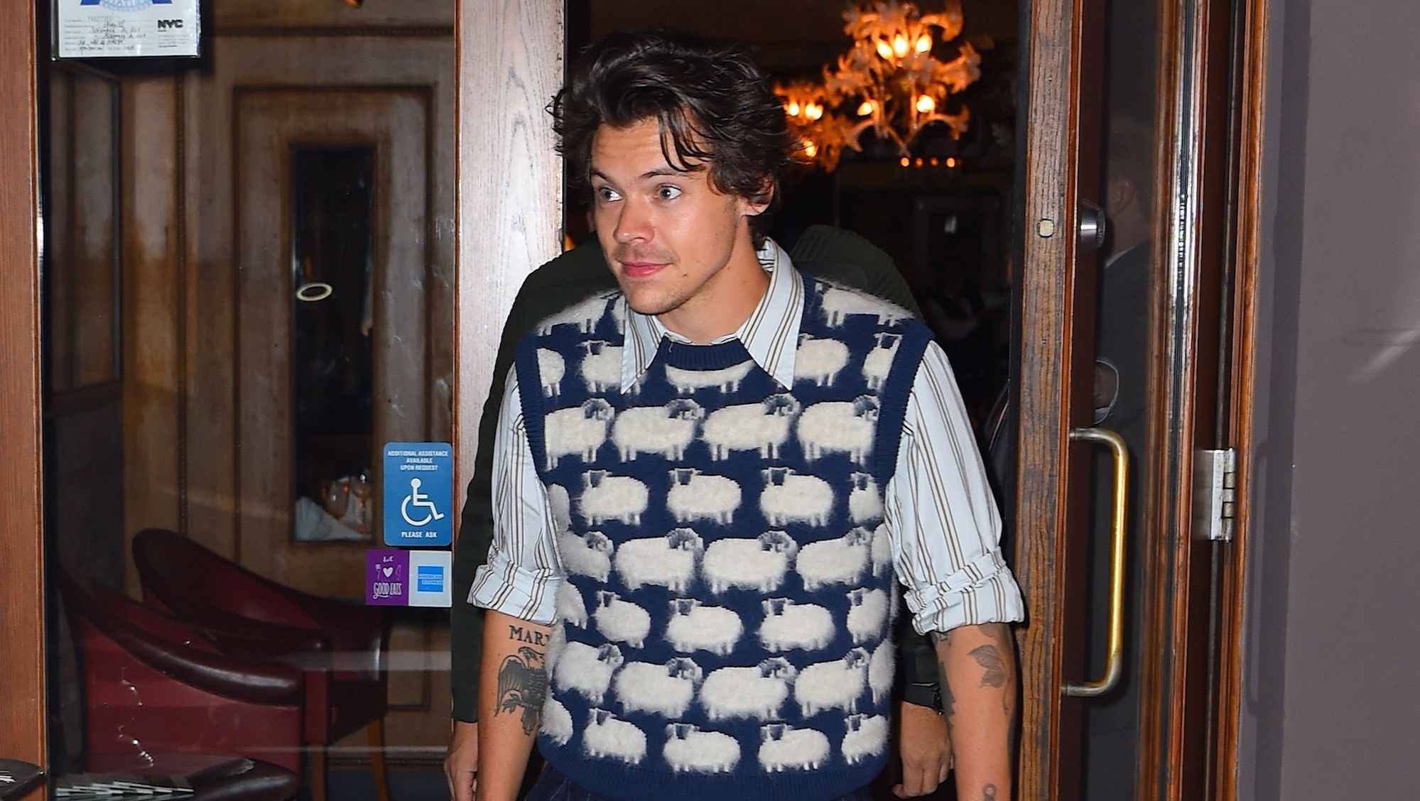 Harry Styles Channeled Princess Diana 