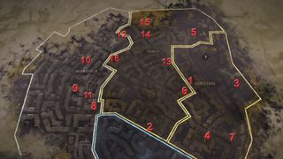 Dying Light 2 Inhibitor locations in north Villedor