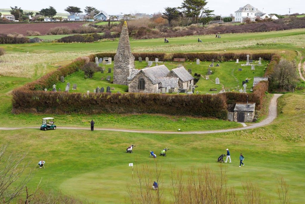 St Enodoc church GettyImages-1405857824