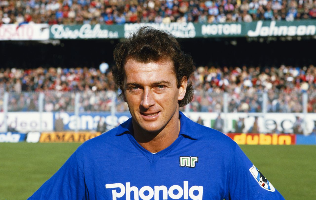 Trevor Francis of Sampdoria, 1984