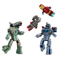 Iron Man & War Machine vs. Hammer Drones | View at Lego-Price: - Ages: - Pieces: - Minifigures: - Item Number: 