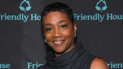 Comedian Tiffany Haddish attends the 3rd annual Friendly House Comedy Fundraiser at The Bourbon Room on April 07, 2024 in Hollywood, California.