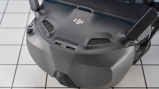 DJI Goggles N3 FPV headset in a dary gray colorway