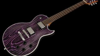 Harley Benton AguFish Signature Purple Blast