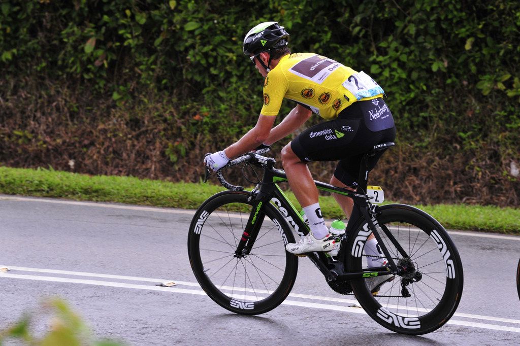 Race leader Ryan Gibbons (Dimension Data)