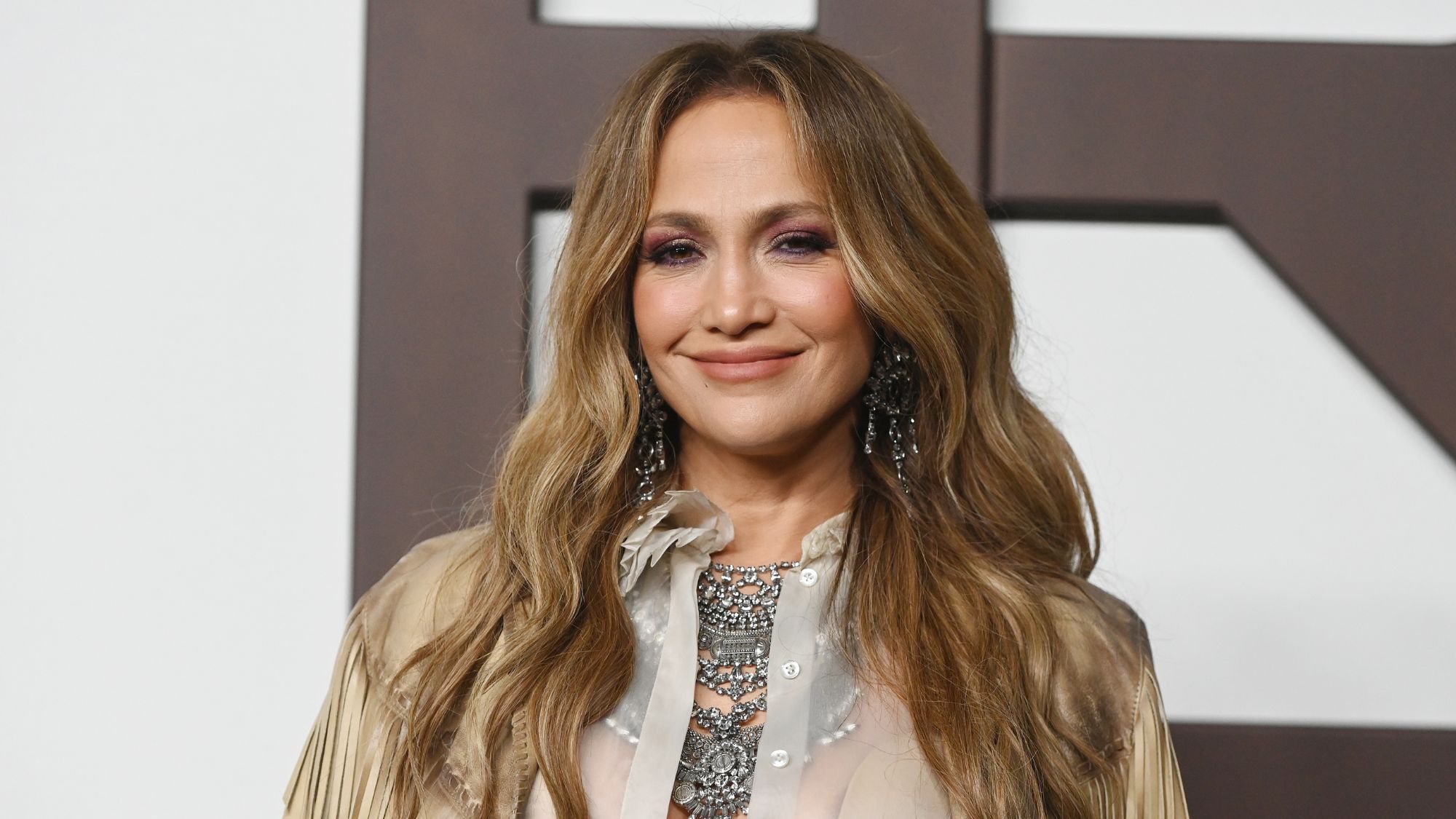 Jennifer Lopez at New York Fashion Week in 2024