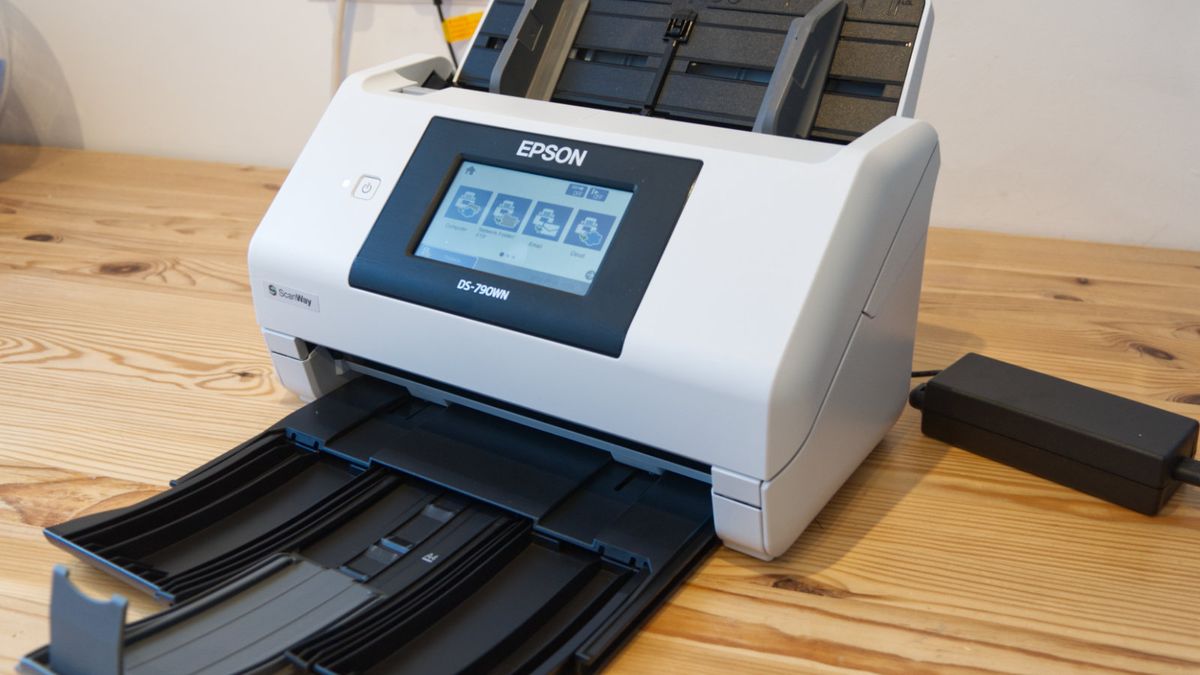 Epson WorkForce DS790WN scanner review TechRadar