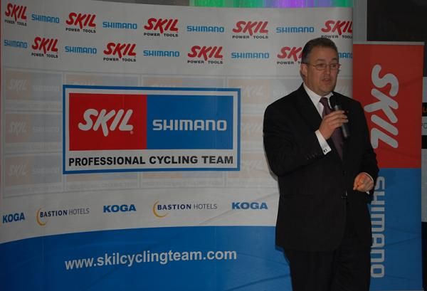 The Skil-Shimano team presentation in Rotterdam.