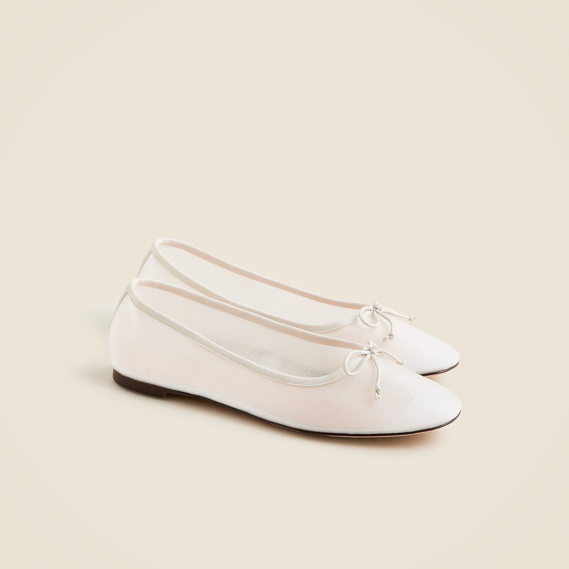 J.Crew, Andi Ballet Flats in Printed Mesh