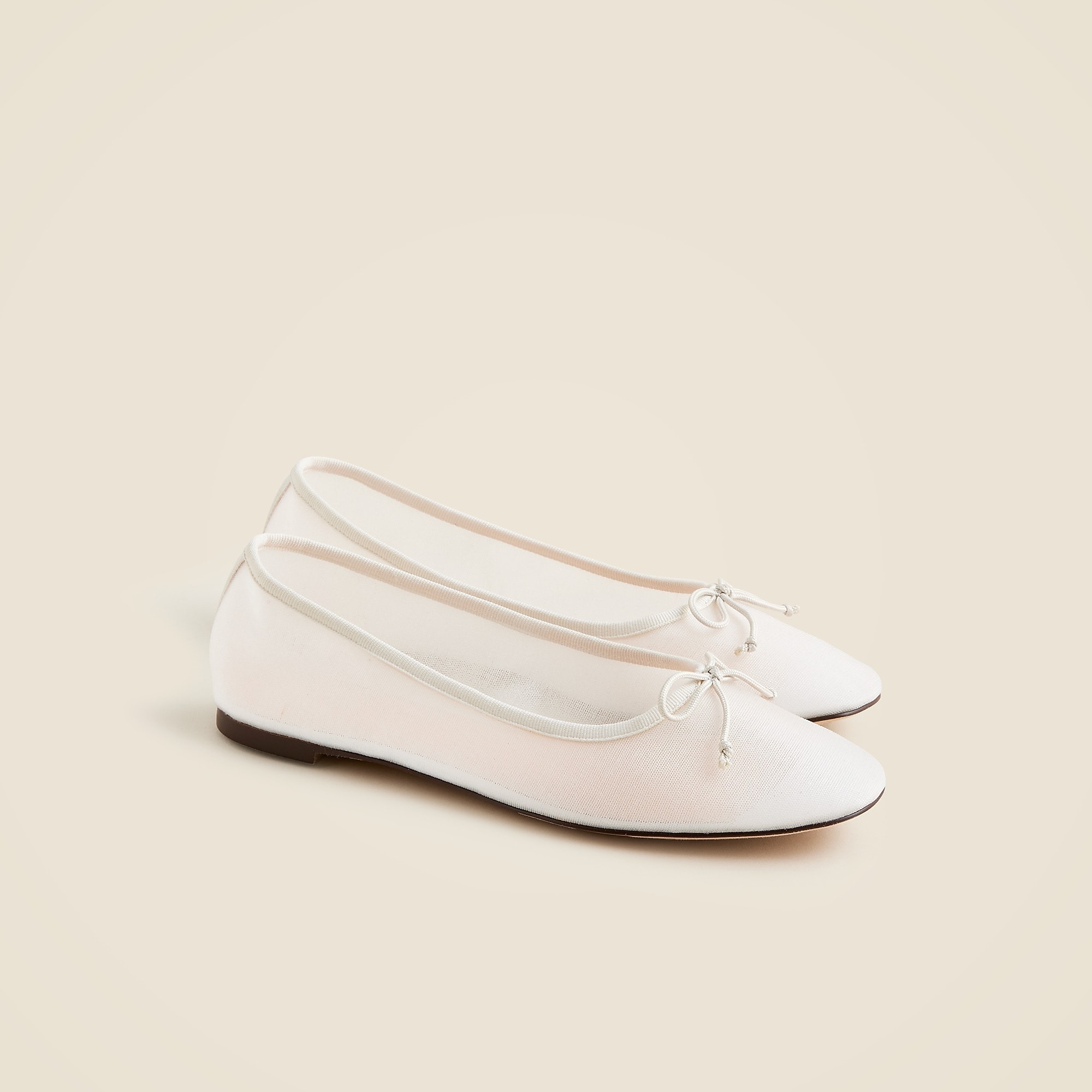 J.Crew, Andi Ballet Flats in Printed Mesh