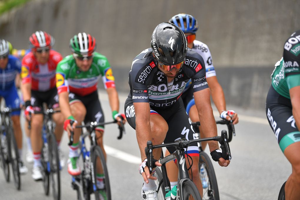 Peter Sagan in the bunch at Tour de Suisse