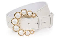 Pearl White Belt, $111/£90 | Camilla Elphick 