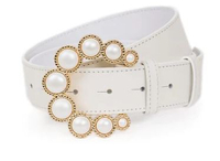 Pearl White Belt, $111/£90 | Camilla Elphick&nbsp;