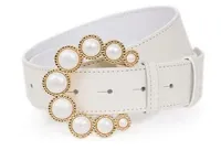 Pearl White Belt, $111/£90 | Camilla Elphick&nbsp;