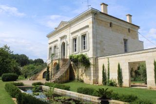 French chateau in St Emilion
