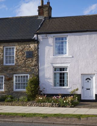 exterior of a period home