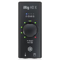 IK Multimedia iRig HD XUSB-C | 1-in, 1-out | No MIDI | 24-bit/192kHz
