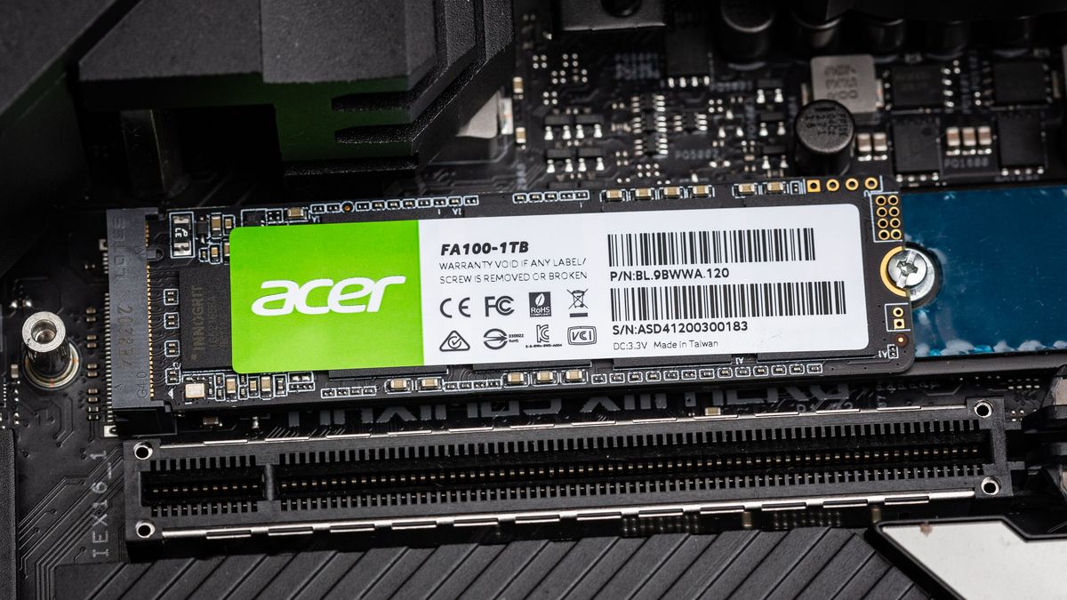 client Patois mechanical Acer FA100 NVMe SSD Review: Low-cost, DRAM-less | Tom's Hardware
