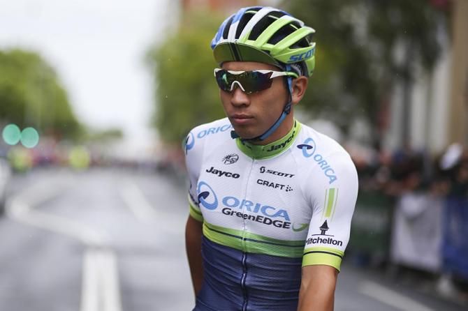 Caleb Ewan lines up as reining champ.
