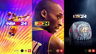 NBA 2K24 game cover art featuring Koby Bryant