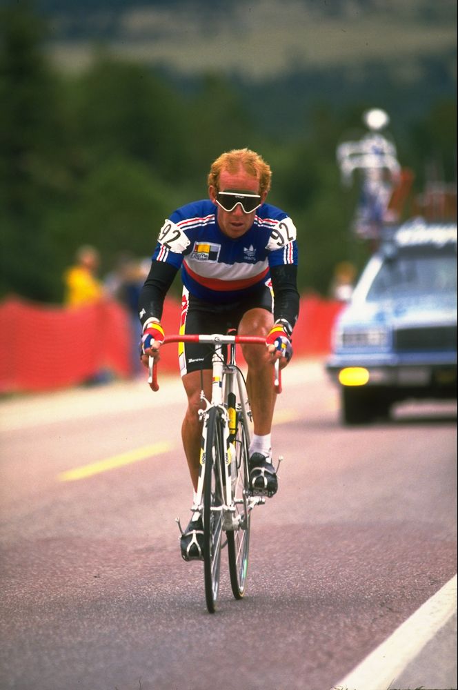 Charly Berard of France in action during the 1986 World Cycling Championships