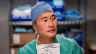 Daniel Dae Kim as Dr. Cassian Shin in New Amsterdam series finale