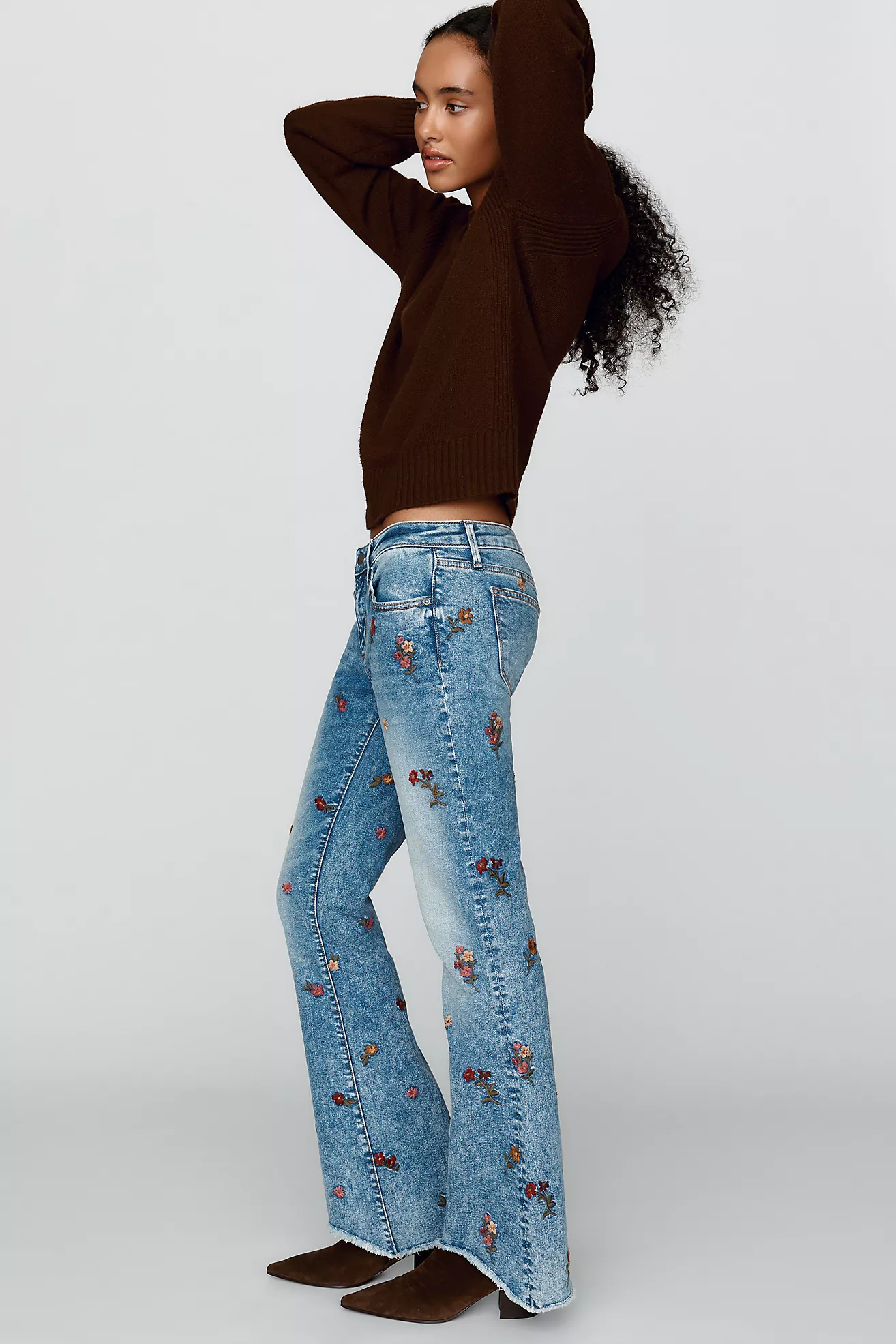 Driftwood Eva Low-Rise Bootcut Jeans