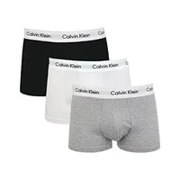 Calvin Klein Men's Cotton Stretch Low Rise Trunk (3 Pack)