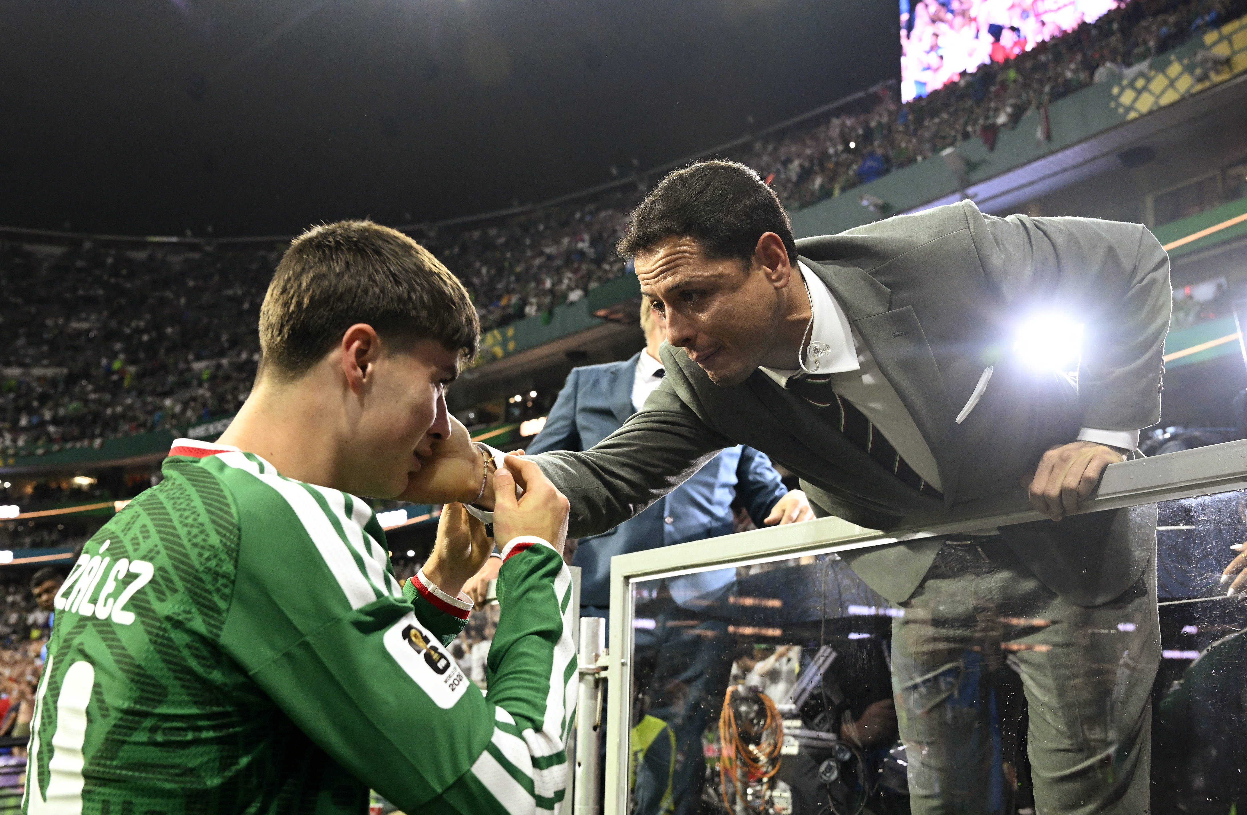 Javier Hernandez and Armando Gonzalez