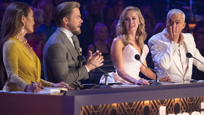 The DWTS judges at the table