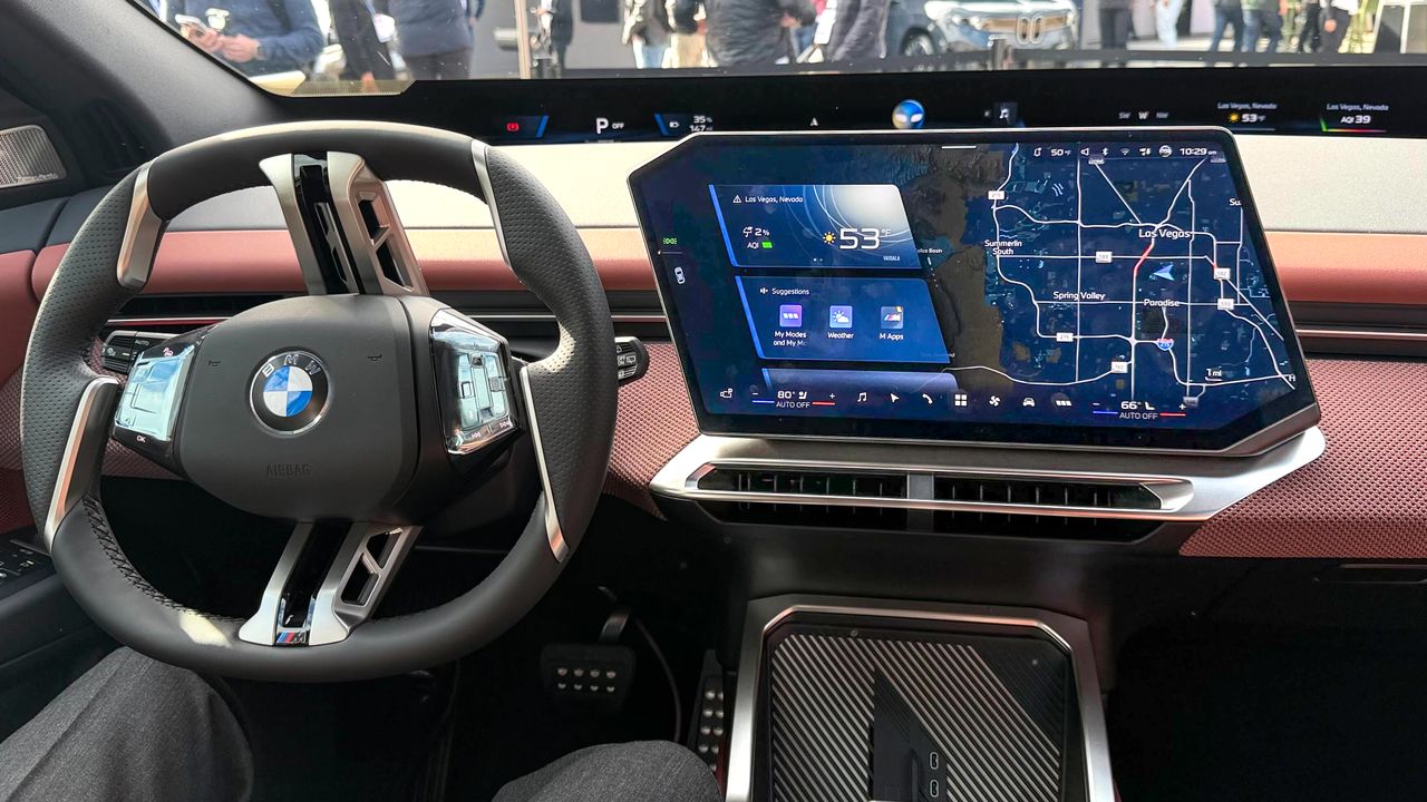 BMW iX3 with Alexa+