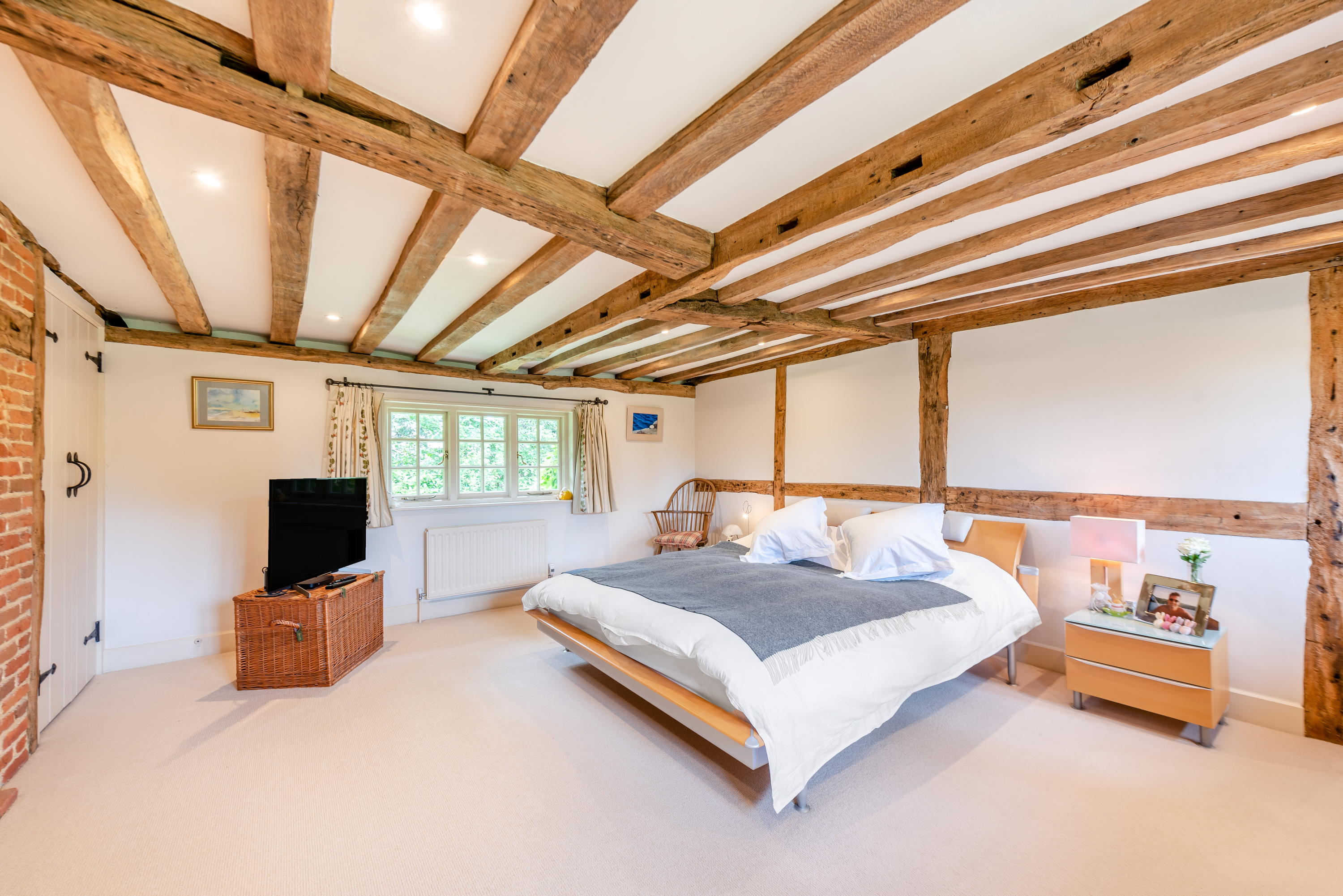 Chestnut Cottage in Sutton Park near Guildford.