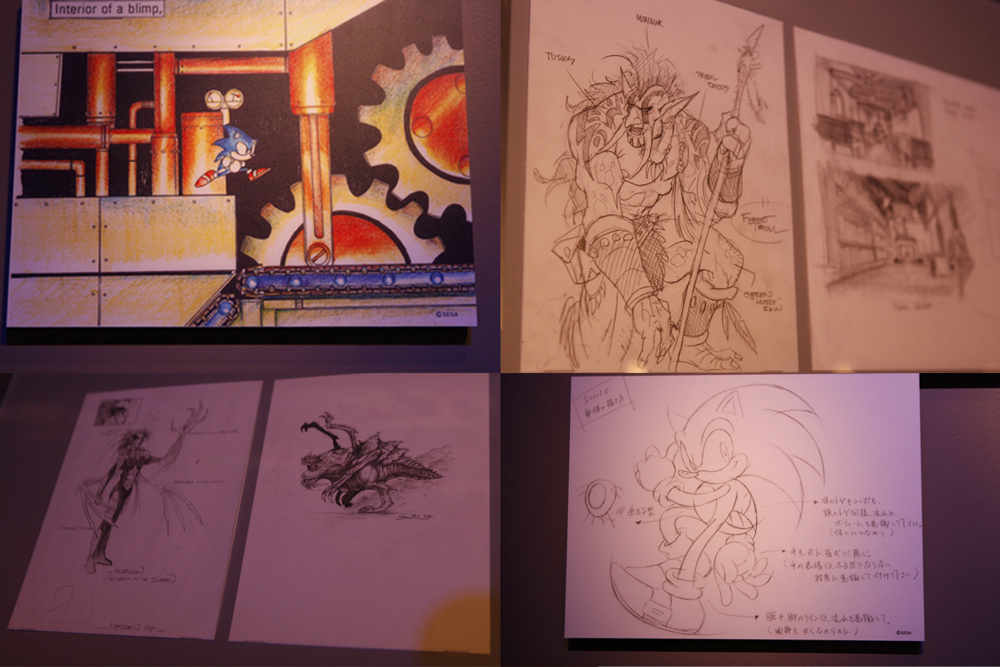 Concept Art From Sega And Blizzard