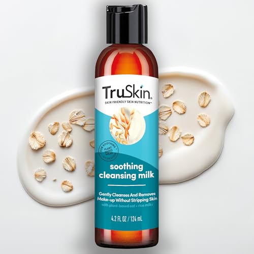Truskin Soothing Cleansing Milk With Rice &amp;amp; Oat Milk, 5 Fl Oz