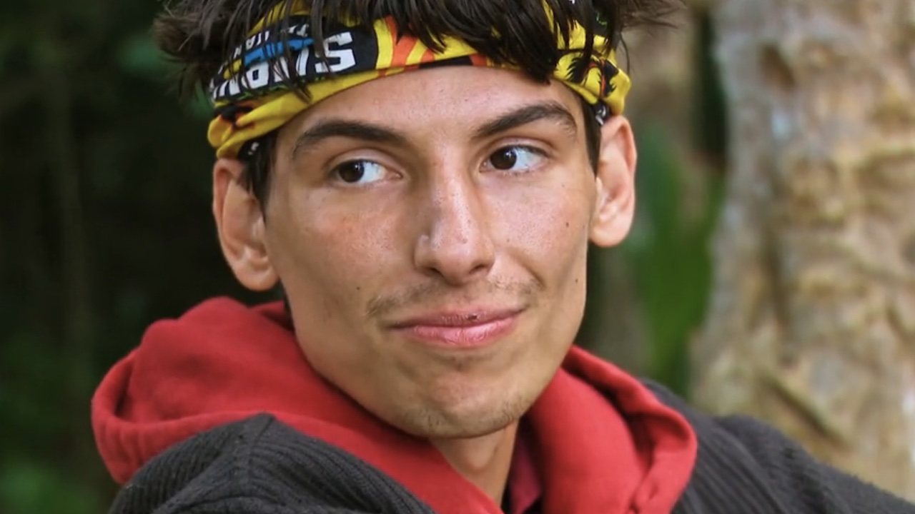 Rizo talking to Coach on Survivor 50