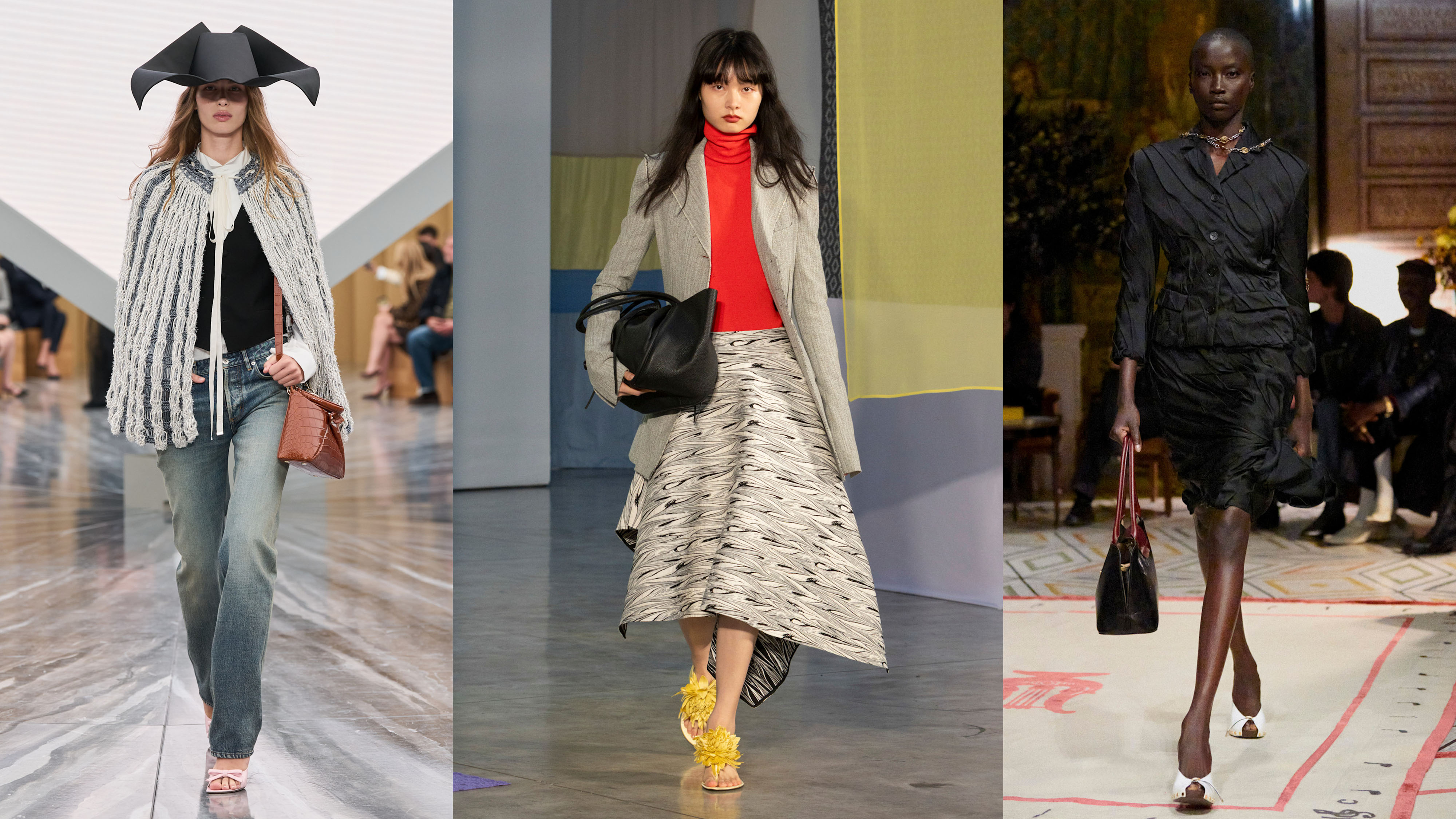 Shoes on the spring/summer 2026 runway