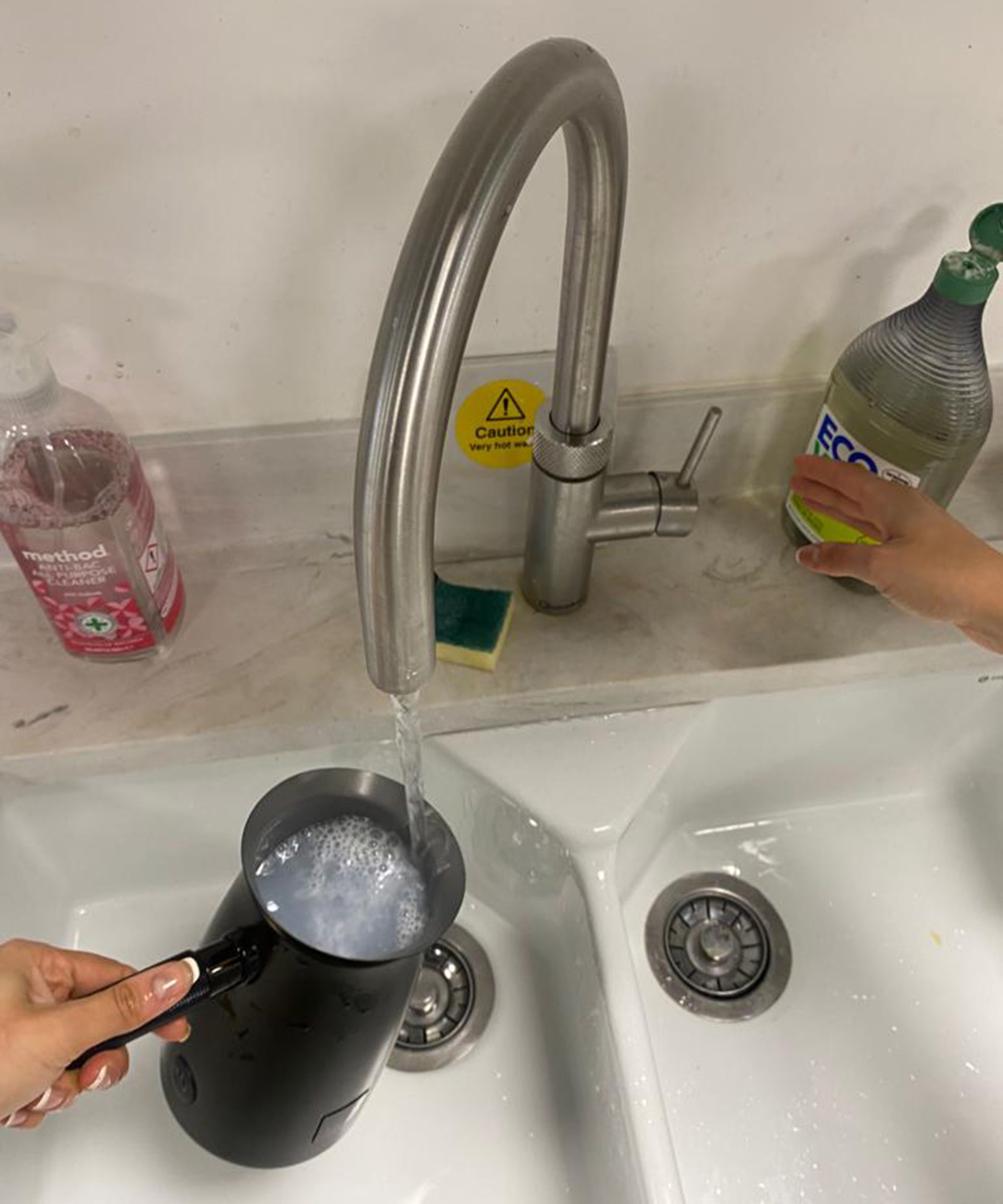 How to clean a milk frother Real Homes