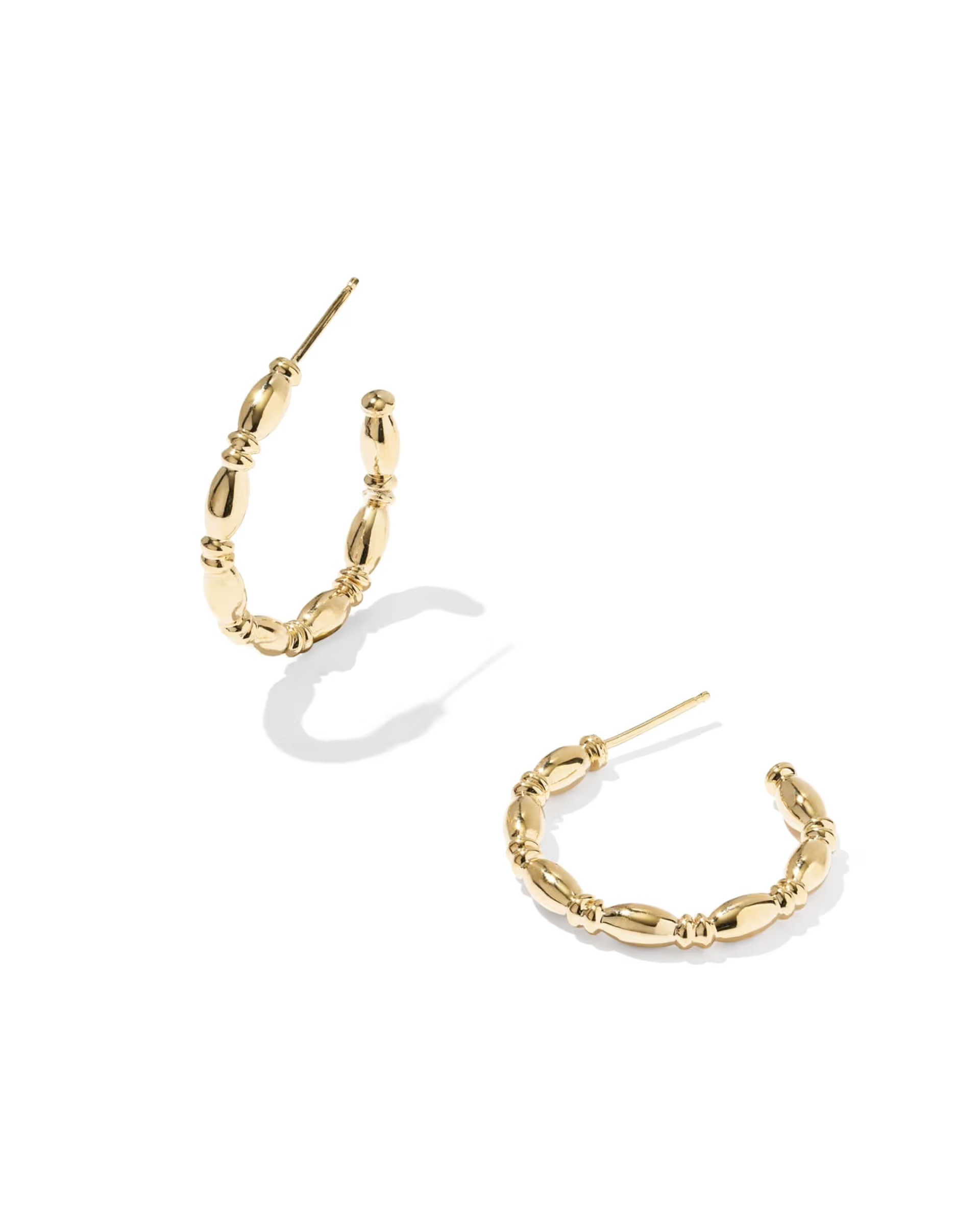 Kendra Scott, Miriam Small Bead 14k Gold-Filled Hoop Earrings