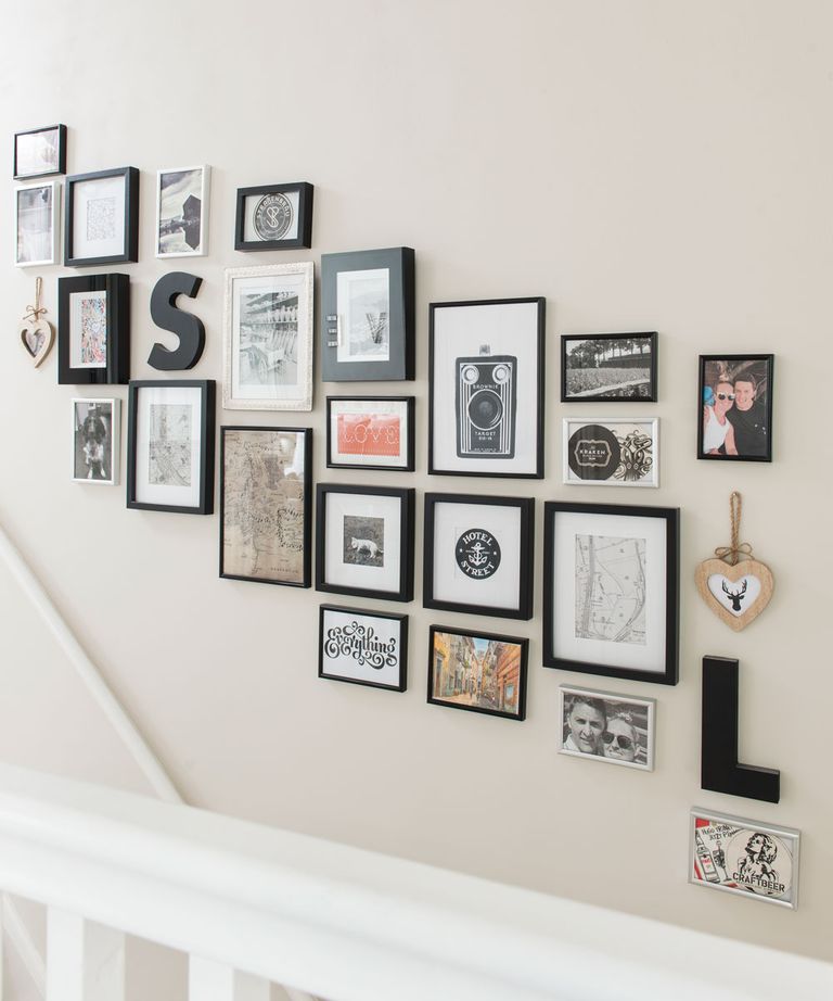 Stairway wall ideas stylish ways to add personality, colour and charm