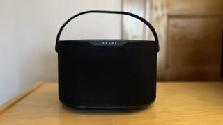 Brane X smart speaker on table