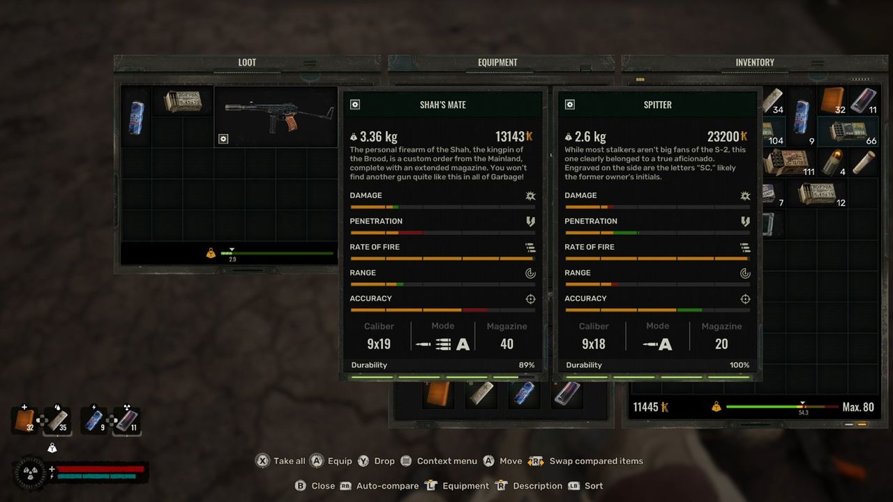 Stalker 2 unique weapons - Shah's Mate