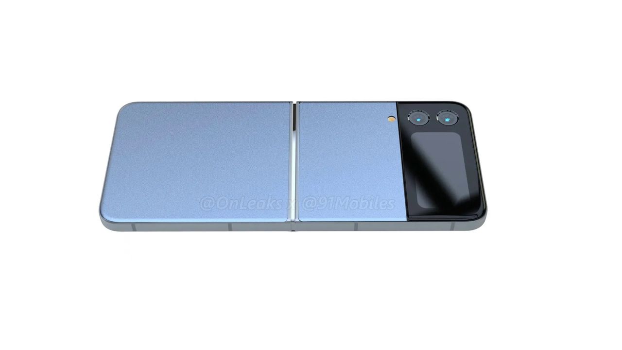 Samsung Galaxy Z Flip 4 leaked render