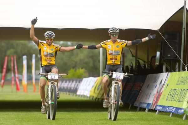 Kevin Evans and David George of Team 360 LIFE Win the overall first place during stage 6