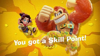 Donkey Kong Bananza skill point earned